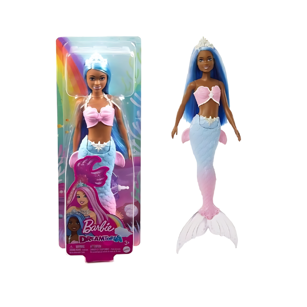 Barbie Dreamtopia Sellő- kék- HGR12 1 Barbie Dreamtopia Sellő 3