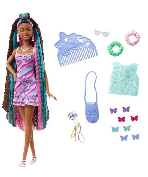 Barbie Totally Hair Baba Pillangó
