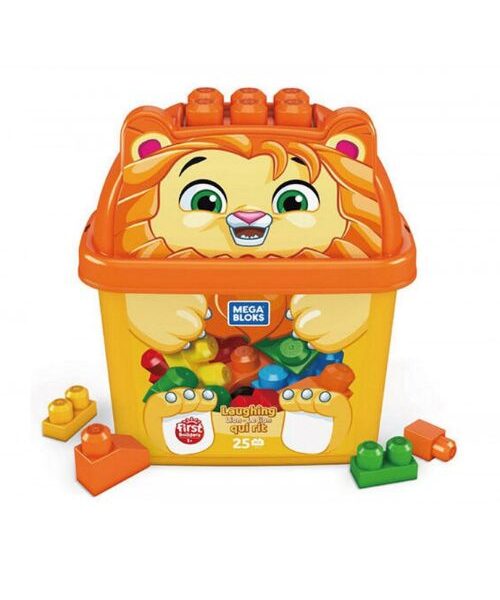 Mega Bloks Állatos Vödör Oroszlán