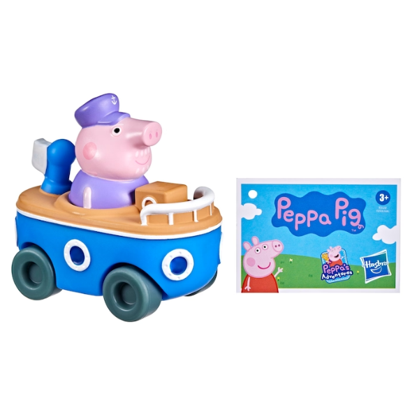 Buggy autó- Nagypapa Pig figura