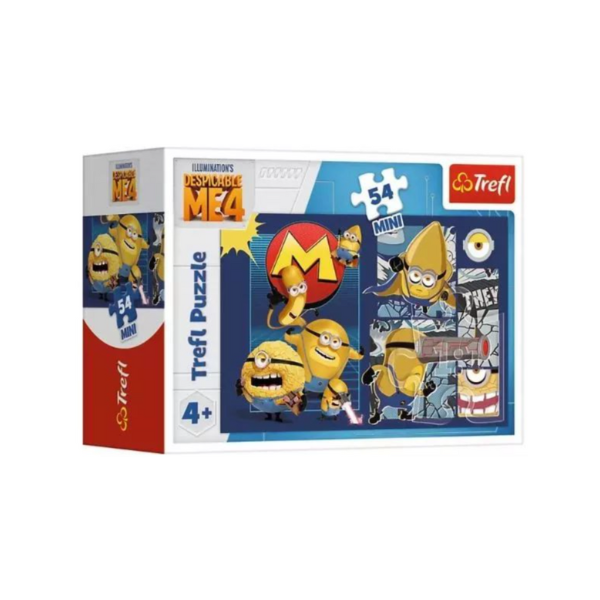Trefl Minyonok 54 darabos mini puzzle - többféle 4 Trefl Minyonok 54 darabos mini puzzle - többféle - Image 4