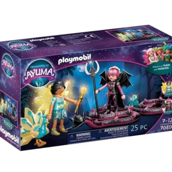 Playmobil Adventures of Ayuma – Kristálytündér + denevér 70803