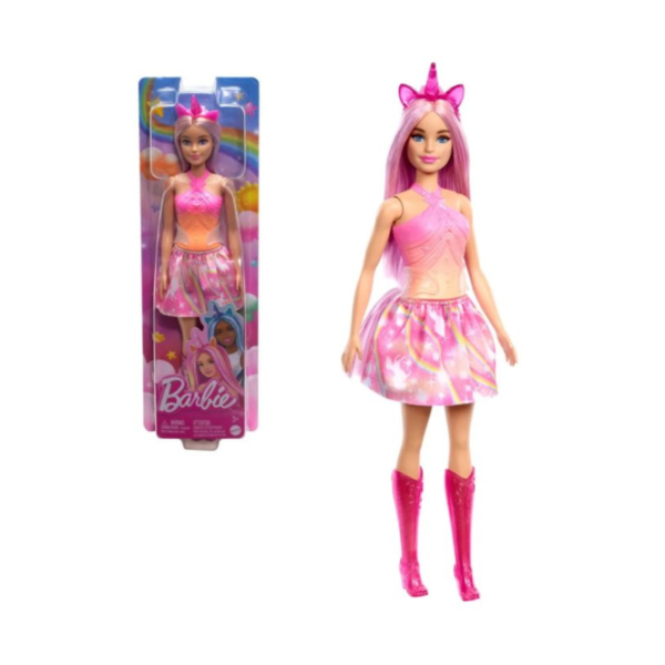 Barbie Egyszarvú Baba Varázslatos Kiegészítőkkel